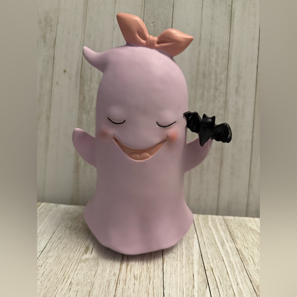 Halloween Coquette Pink Bat Girl Ghost 🎀